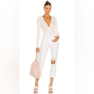 Charlotte Crop High Rise Straight in Fiori Citizens of Humanity 26